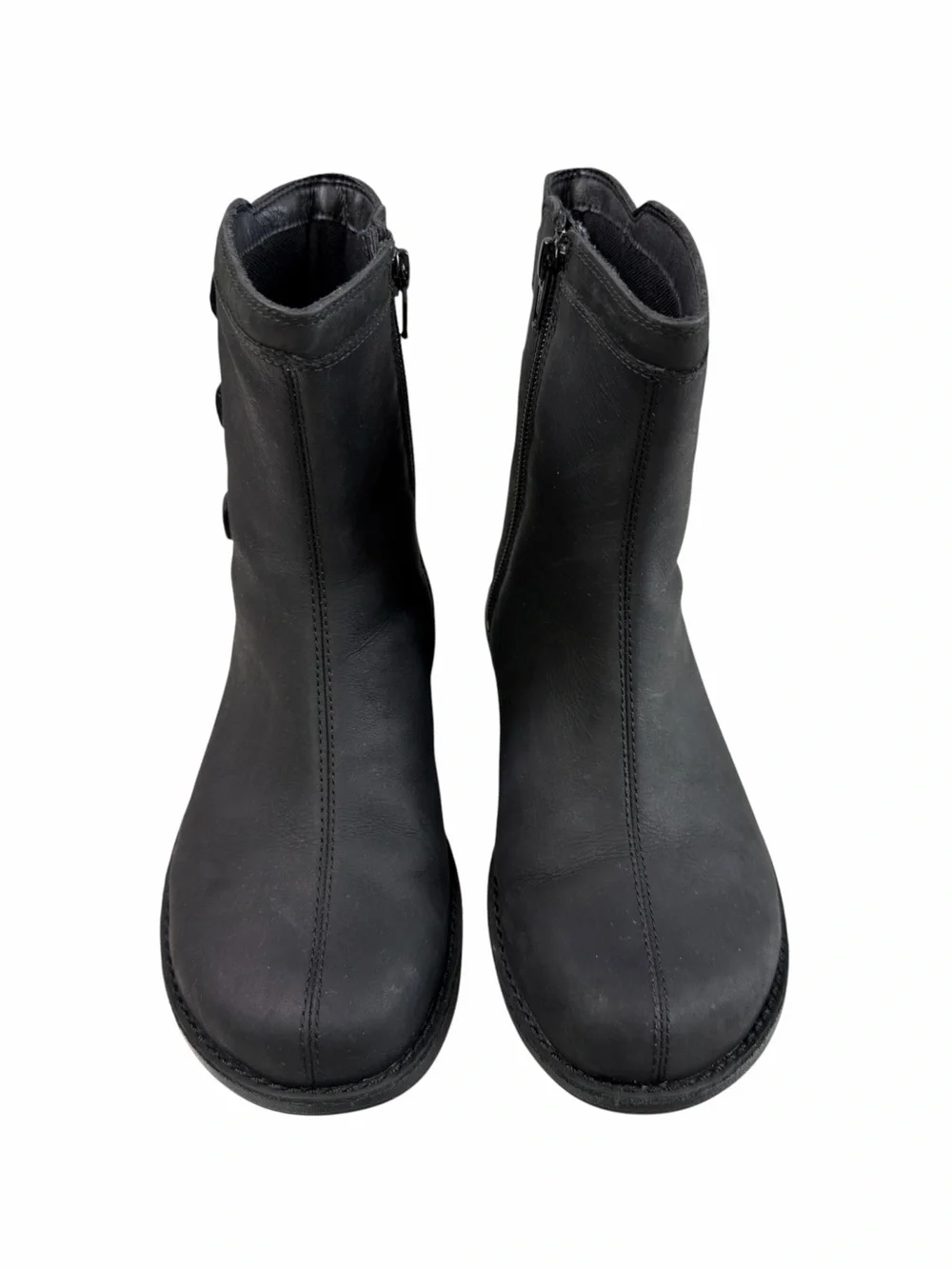 Merrell Captiva Launch Mid 2 Waterproof Boots Black Leather Women’s Size 6.5